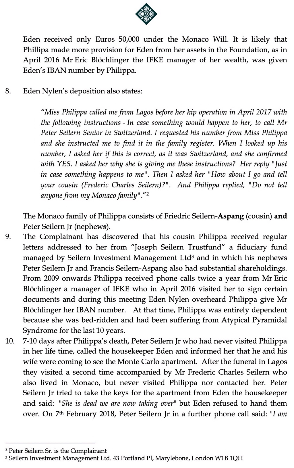 Complaint June20 3
