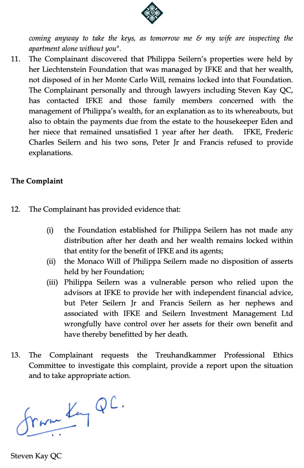 Complaint June20 4